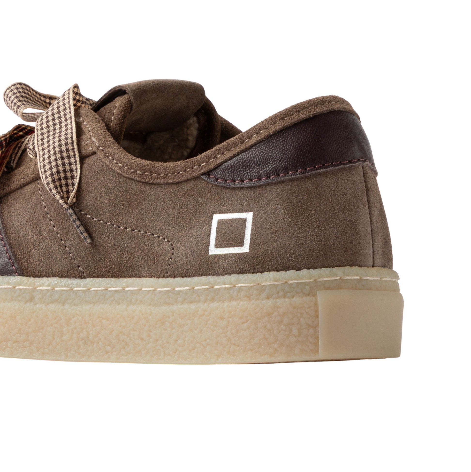 D.A.T.E. Tender Suede Taupe TE-SD-TA sneaker donna in camoscio taupe 