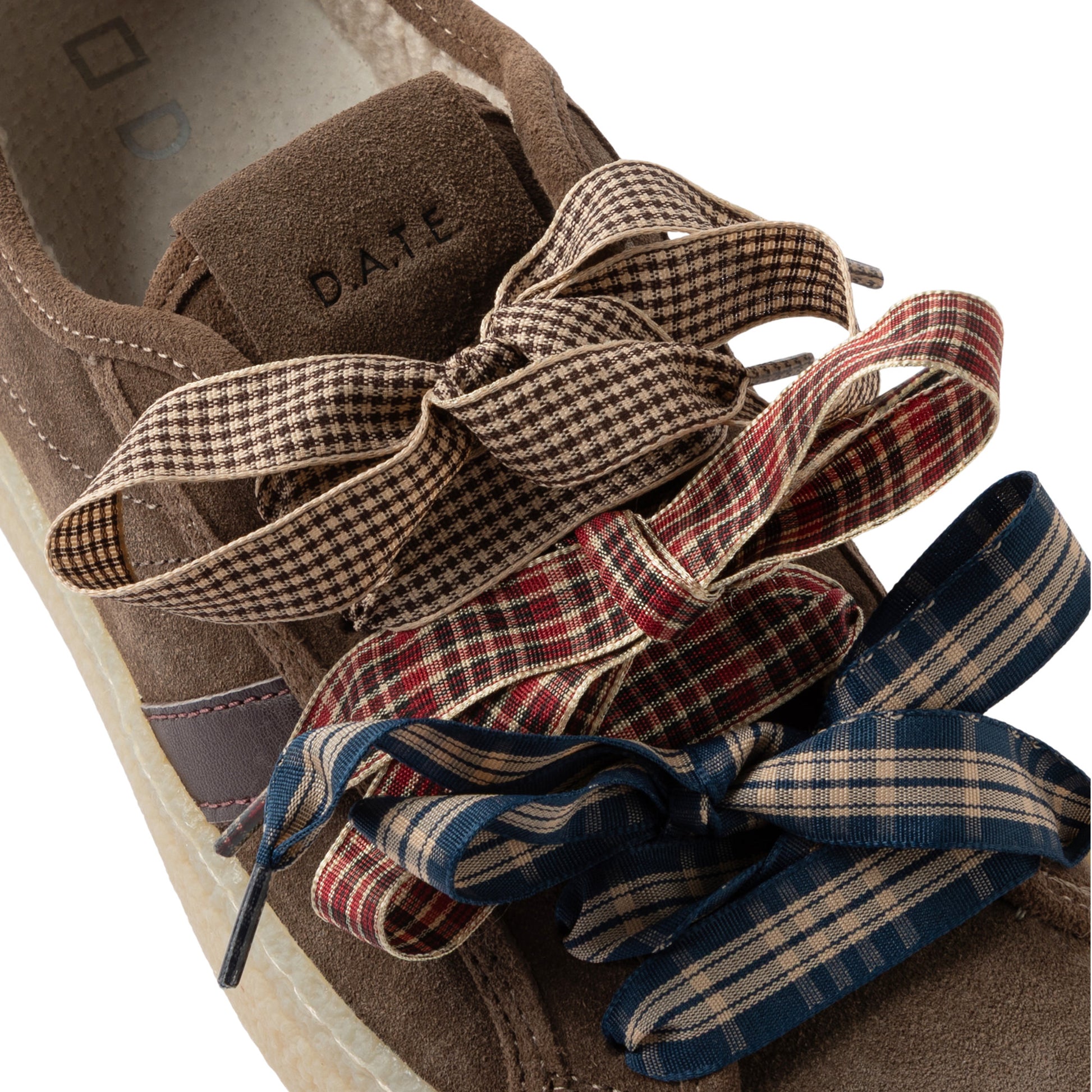 D.A.T.E. Tender Suede Taupe TE-SD-TA sneaker donna in camoscio taupe 