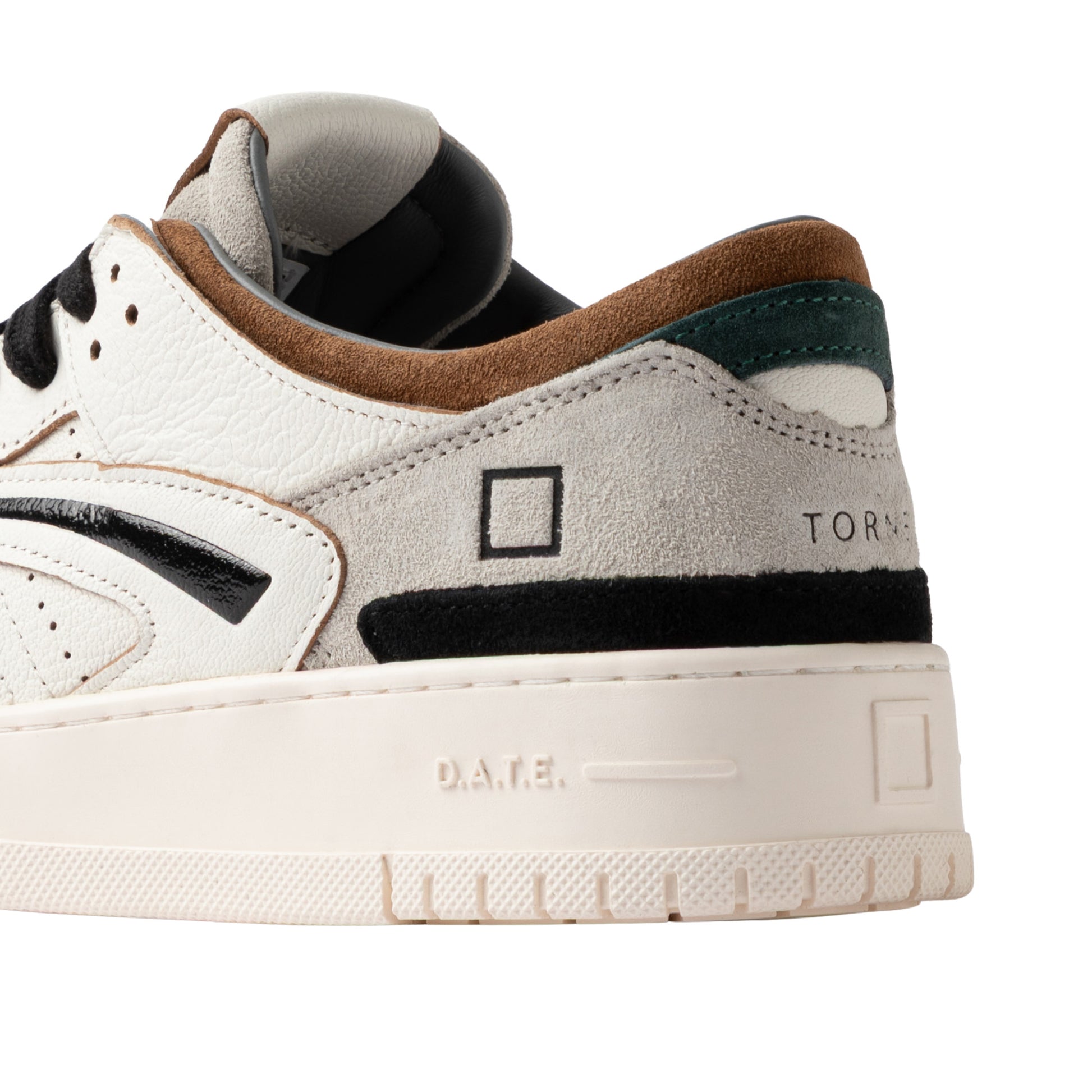 D.A.T.E. Torneo Colored White Cuoio TO-CO-WI sneaker uomo bianca grigia e cuoio 