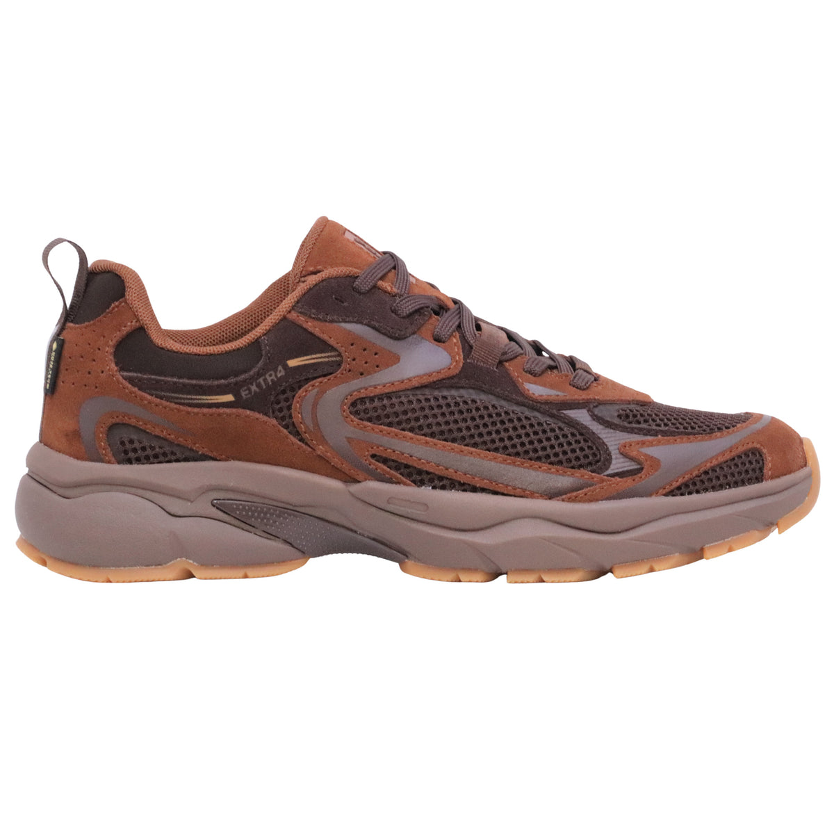 EXTR4 Kin GTX 2.03 2201522 sneaker uomo Gore-Tex in camoscio e mesh marrone 