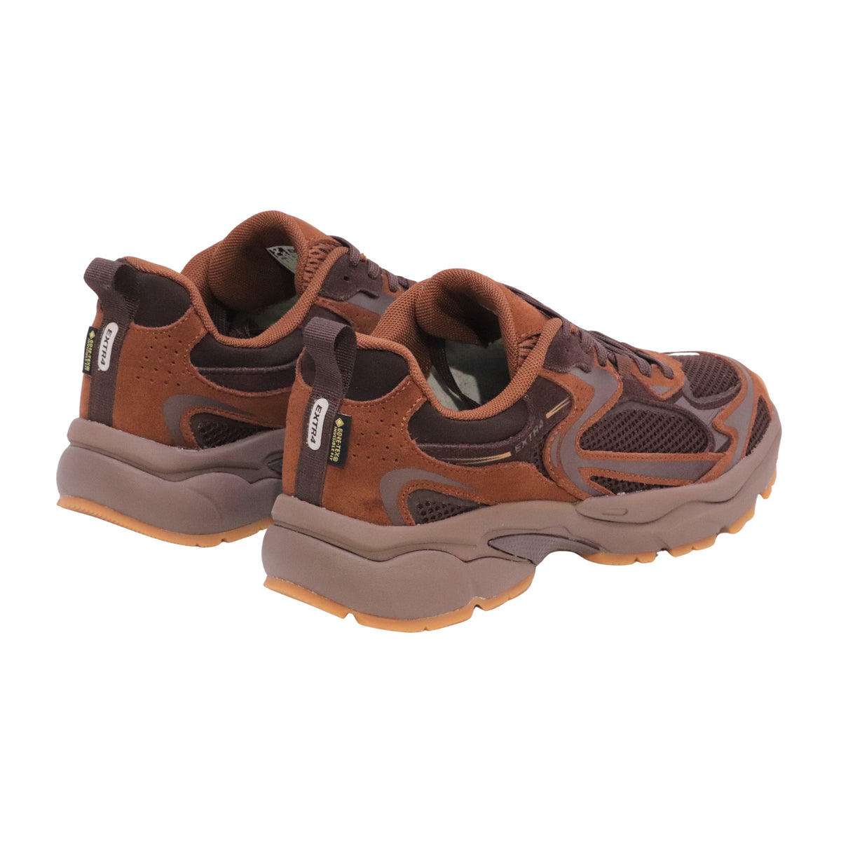 EXTR4 Kin GTX 2.03 2201522 sneaker uomo Gore-Tex in camoscio e mesh marrone 