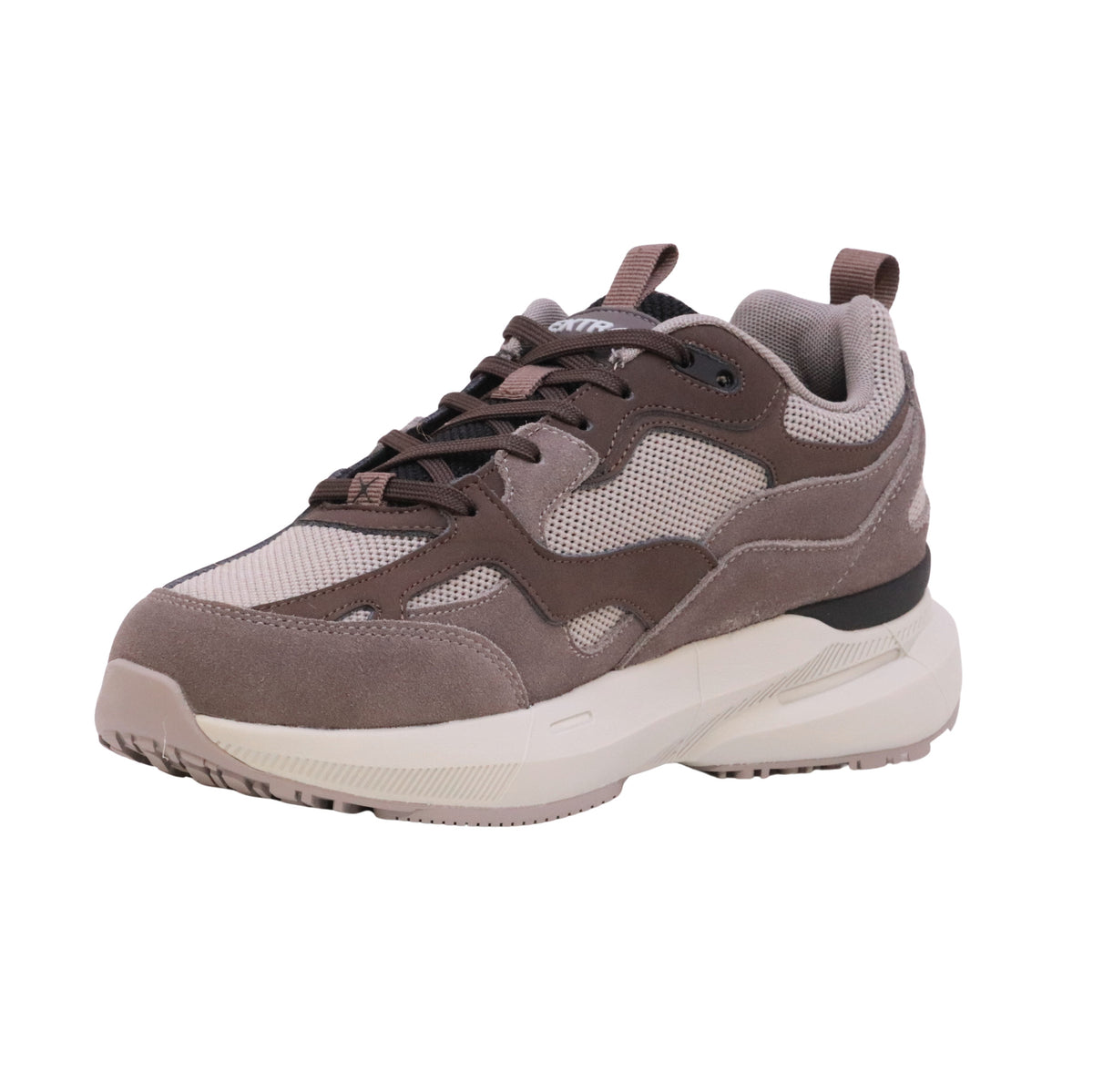 EXTR4 Kaizen 5.02 2202011 sneaker uomo grigia in camoscio e tessuto tecnico 