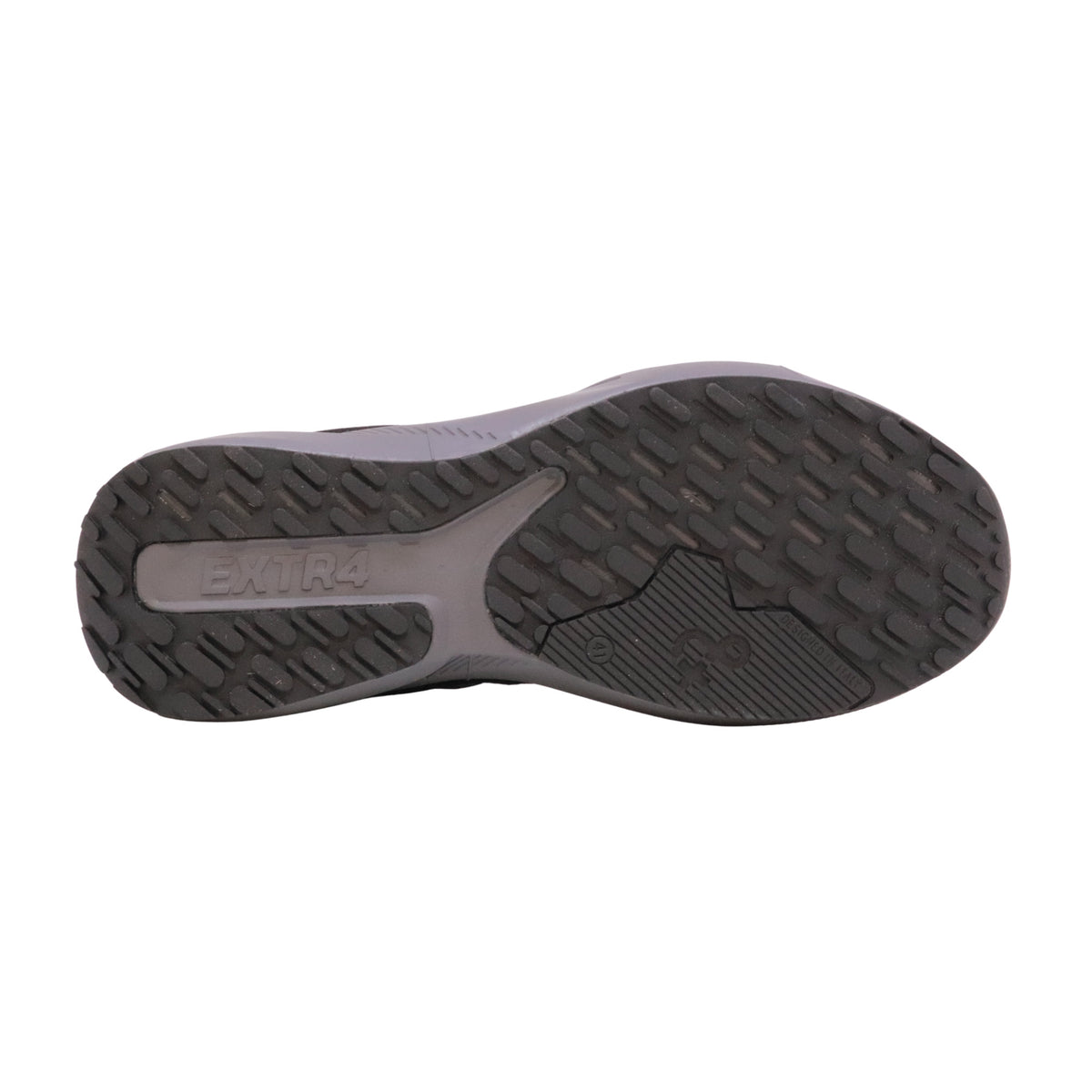EXTR4 Kaizen 5.05 2202044 sneaker uomo nera e  grigia in camoscio e tessuto tecnico 