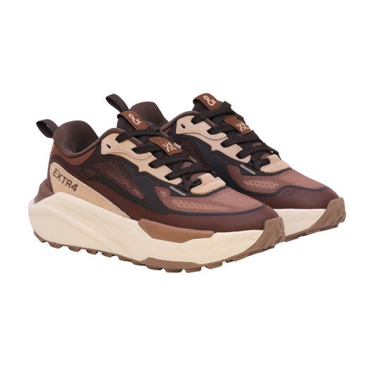 EXTR4 Kaizen XL 4.02 2207633 sneaker donna marrone in tessuto tecnico 