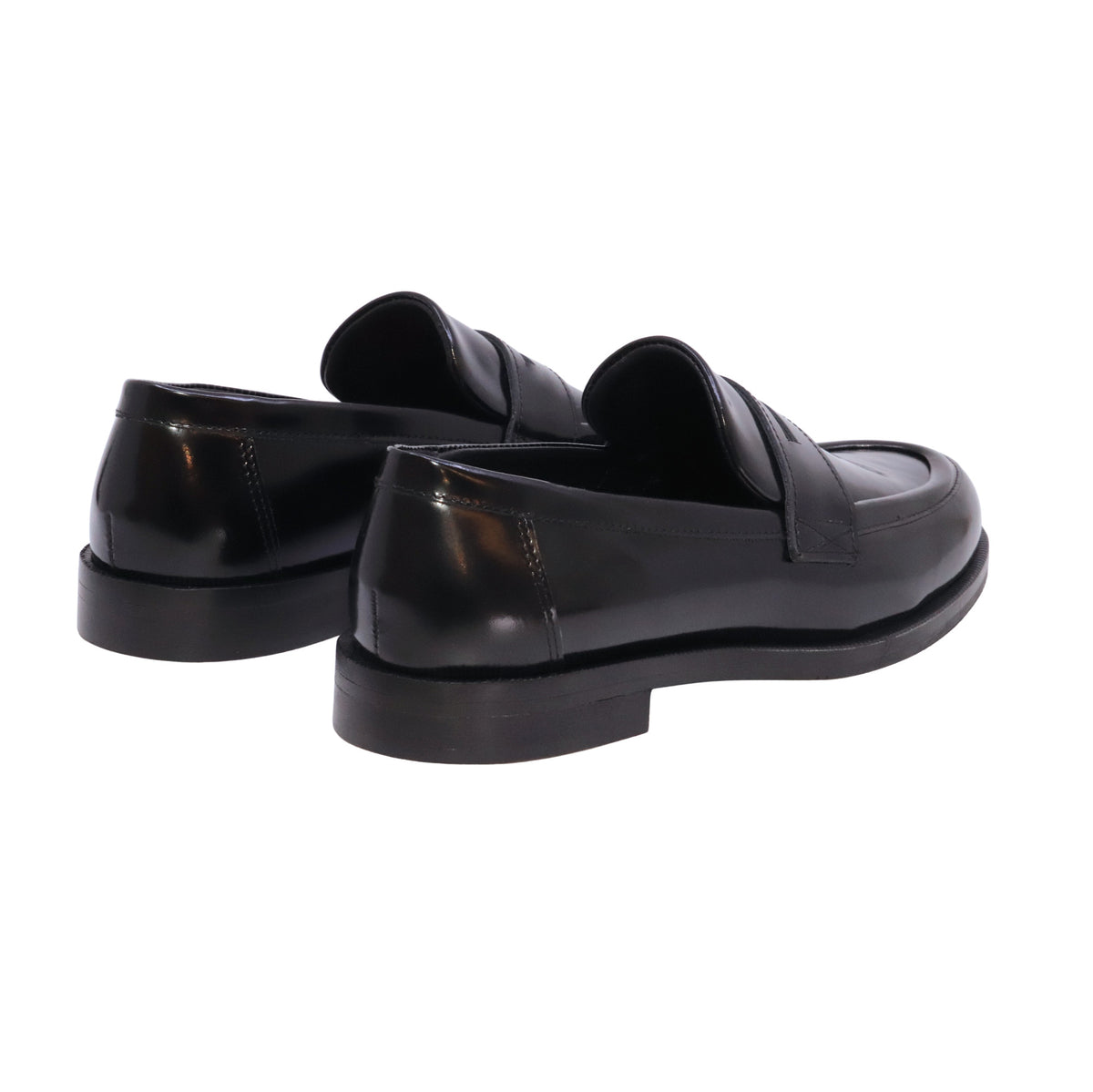Fabio Rusconi CK5600 mocassino donna in pelle abrasivata nera lucida 