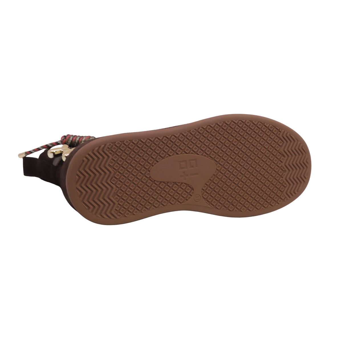 GIO+ Rosita 06 Combi Moro stivaletto donna in camoscio marrone con platform e accessorio rimovibile 