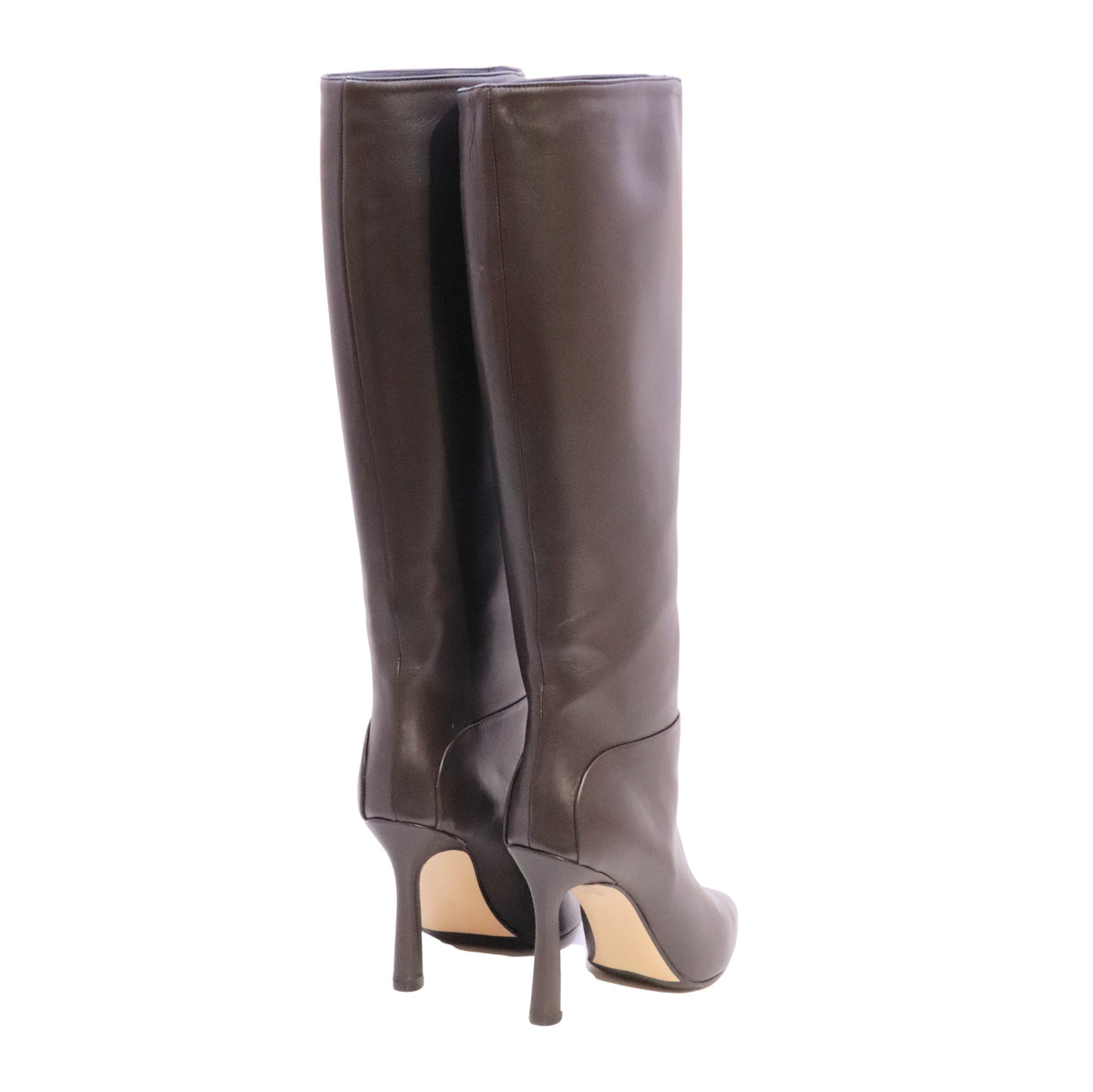 Isabelle Paris IS824 Vitello Testa di Moro stivale donna in pelle marrone con tacco 9,5 cm 