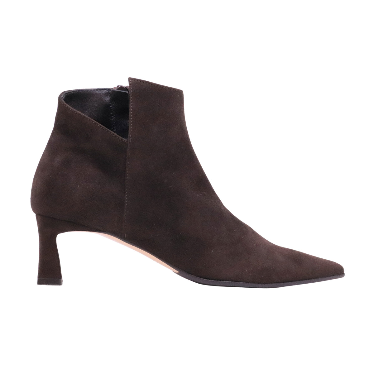 Isabelle Paris IS831 Camoscio Testa di Moro tronchetto donna con tacco 6 cm 