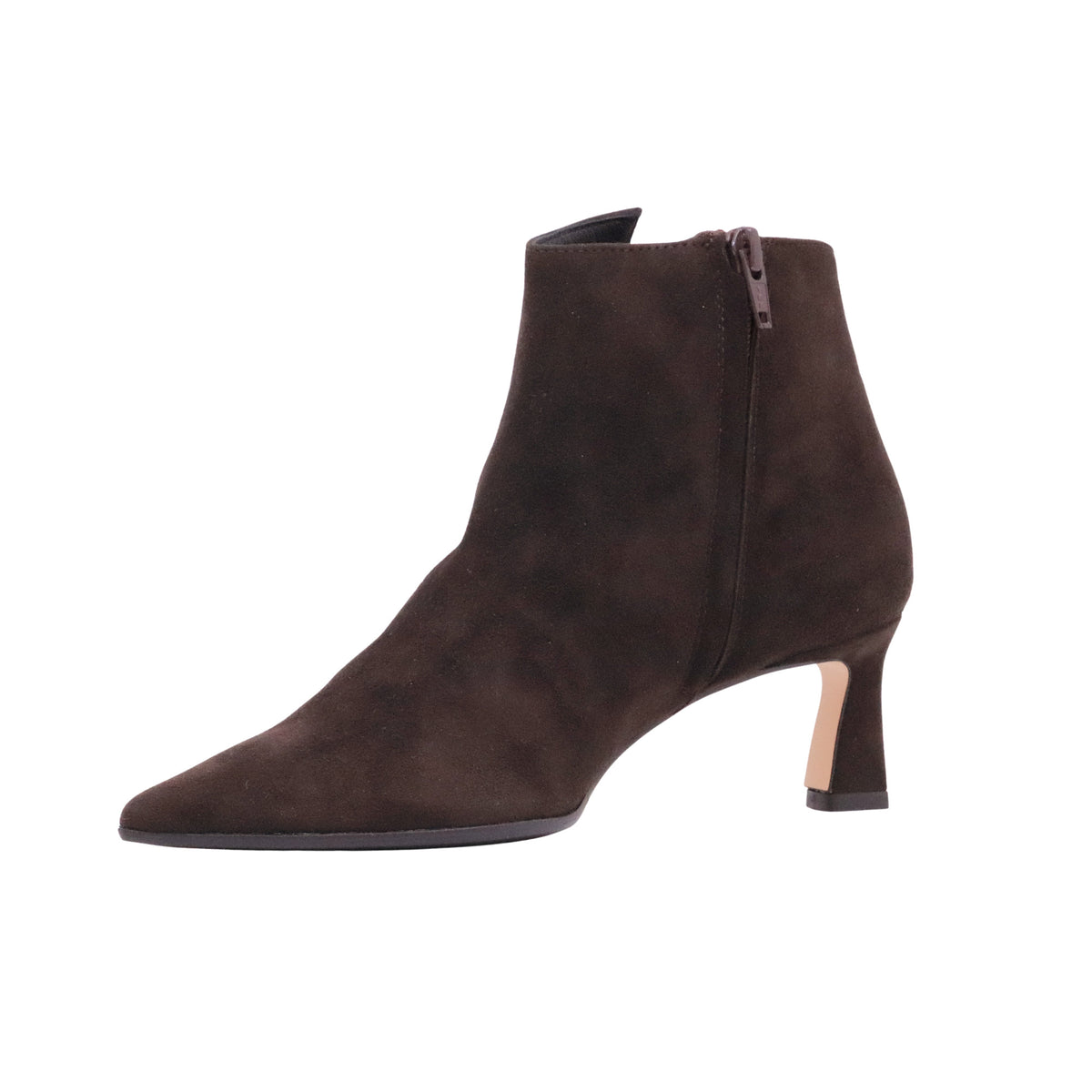 Isabelle Paris IS831 Camoscio Testa di Moro tronchetto donna con tacco 6 cm 