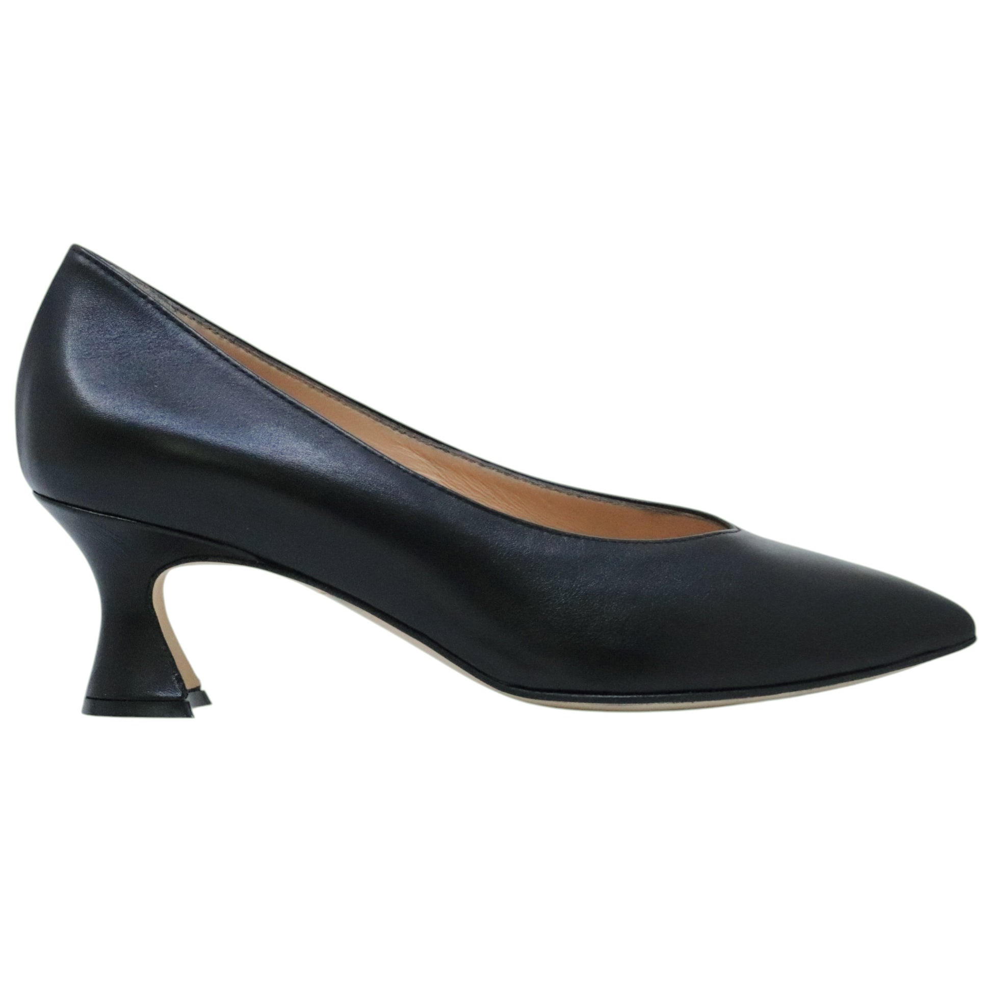 Le Briella Z949 décolleté donna in pelle nera 