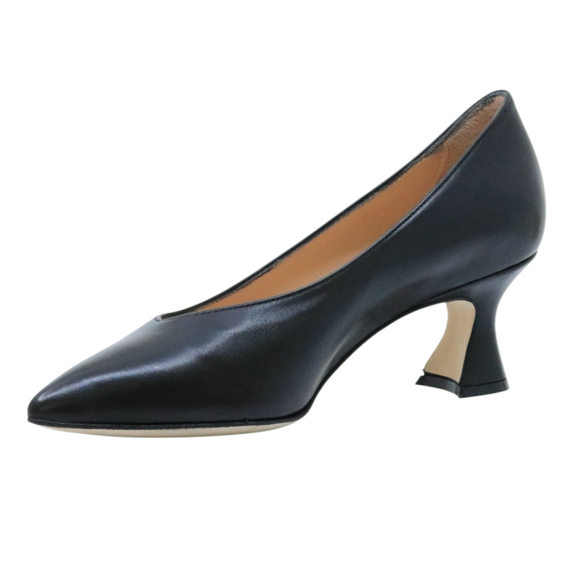Le Briella Z949 décolleté donna in pelle nera 