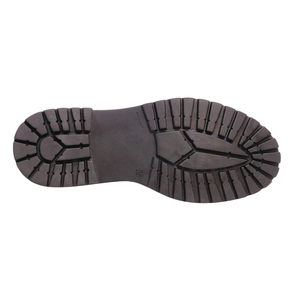 MJUS Dixie L97106 scarpa stringata donna in camoscio caffè con suola carrarmato 