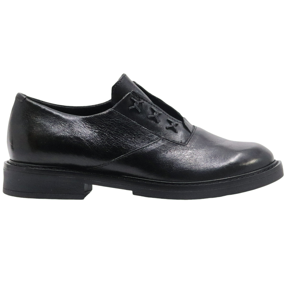Scarpa Mjus T81107 da donna in pelle nera 