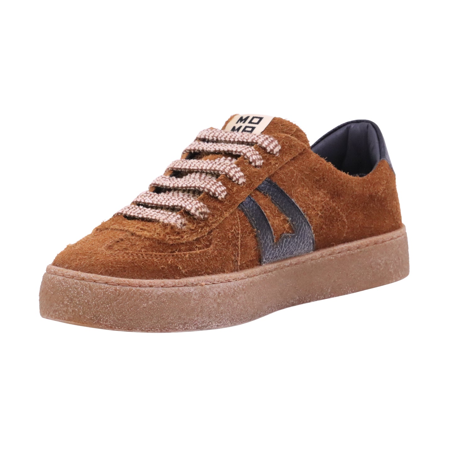 MOMA Kazan2 51601 sneaker uomo in camoscio marrone bruciato Made in Italy 