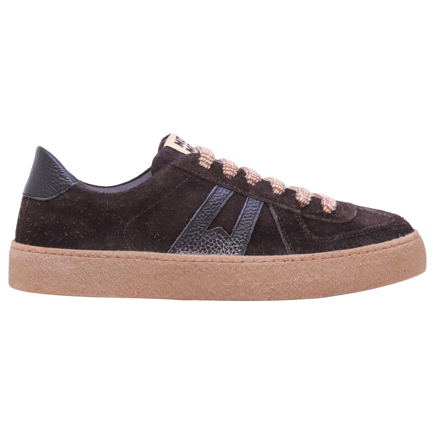 MOMA Kazan30 51601A sneaker uomo in camoscio testa di moro Made in Italy 