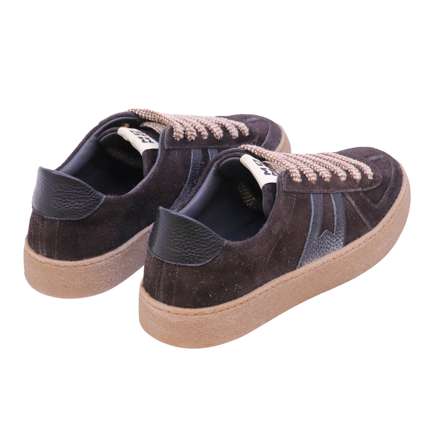 MOMA Kazan30 51601A sneaker uomo in camoscio testa di moro Made in Italy 