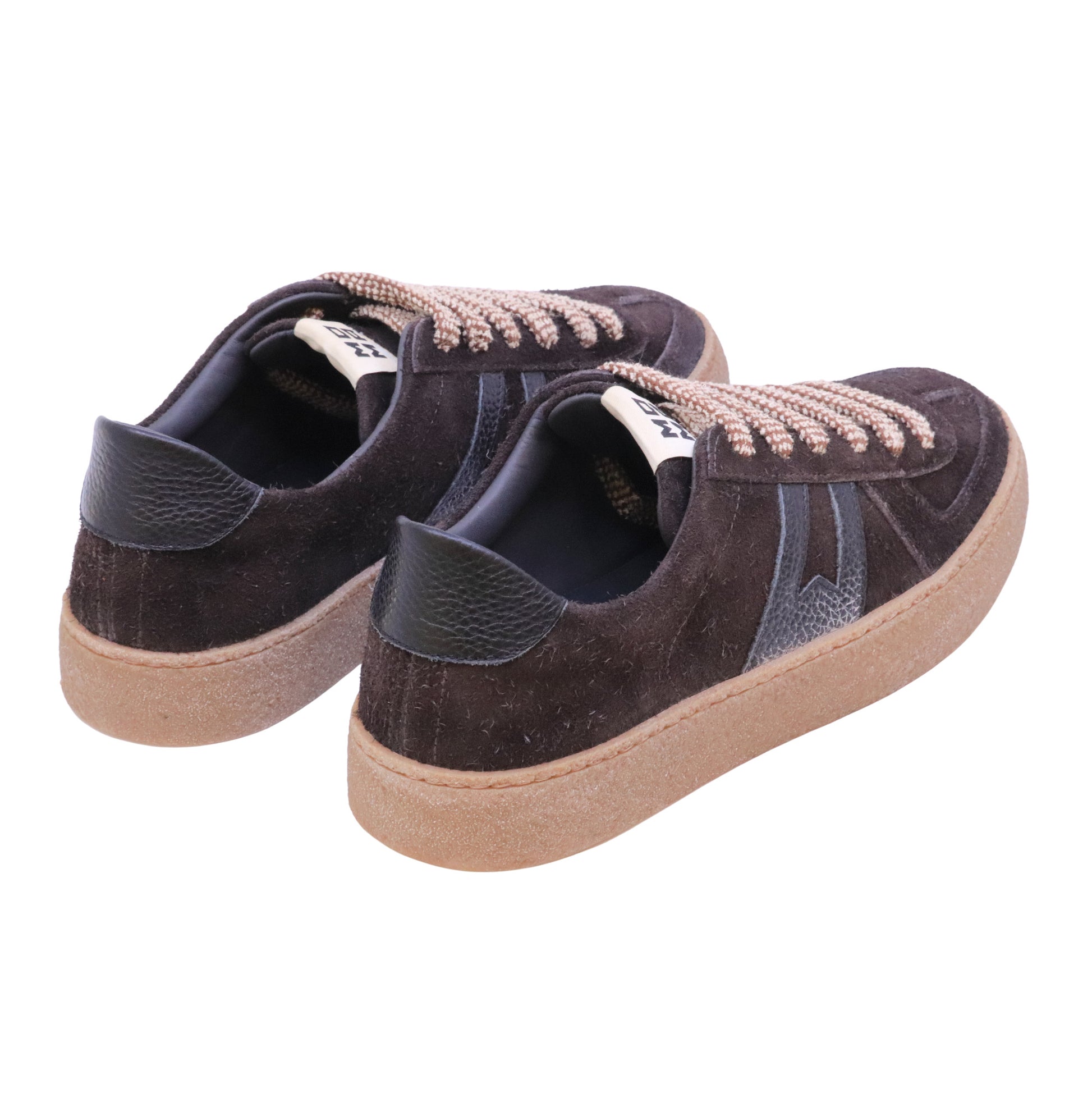 MOMA Kazan30 51601A sneaker uomo in camoscio testa di moro Made in Italy 