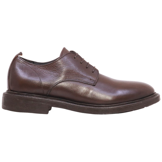 Moma 52421A Arizzona Raw Caffè stringata Derby uomo in pelle marrone 