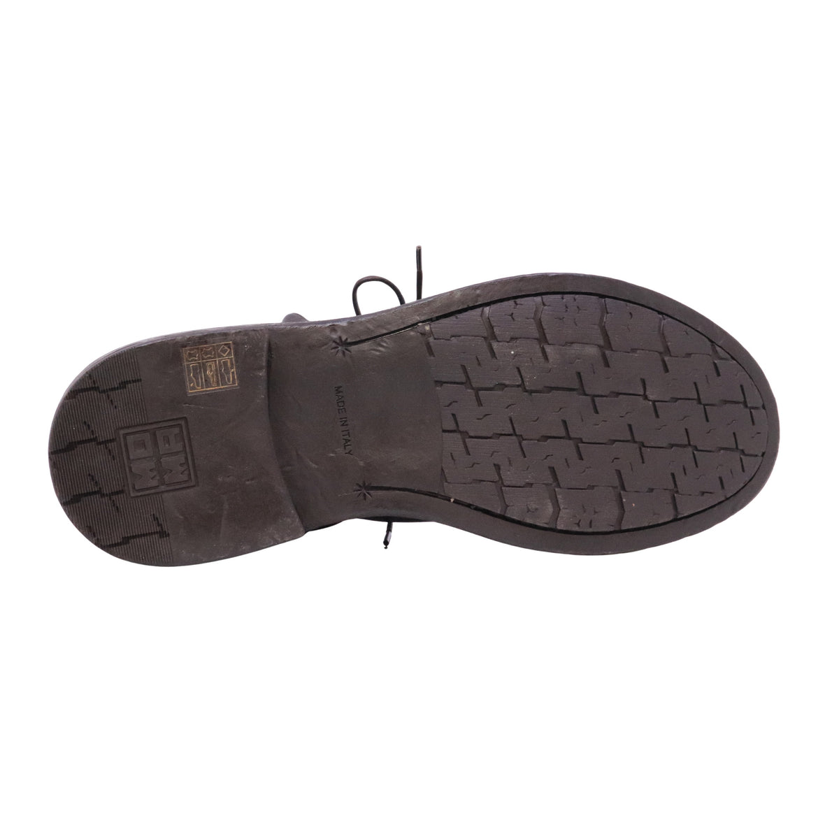 Moma 52618B Kurni pedula uomo in pelle marrone cioccolato Made in Italy 