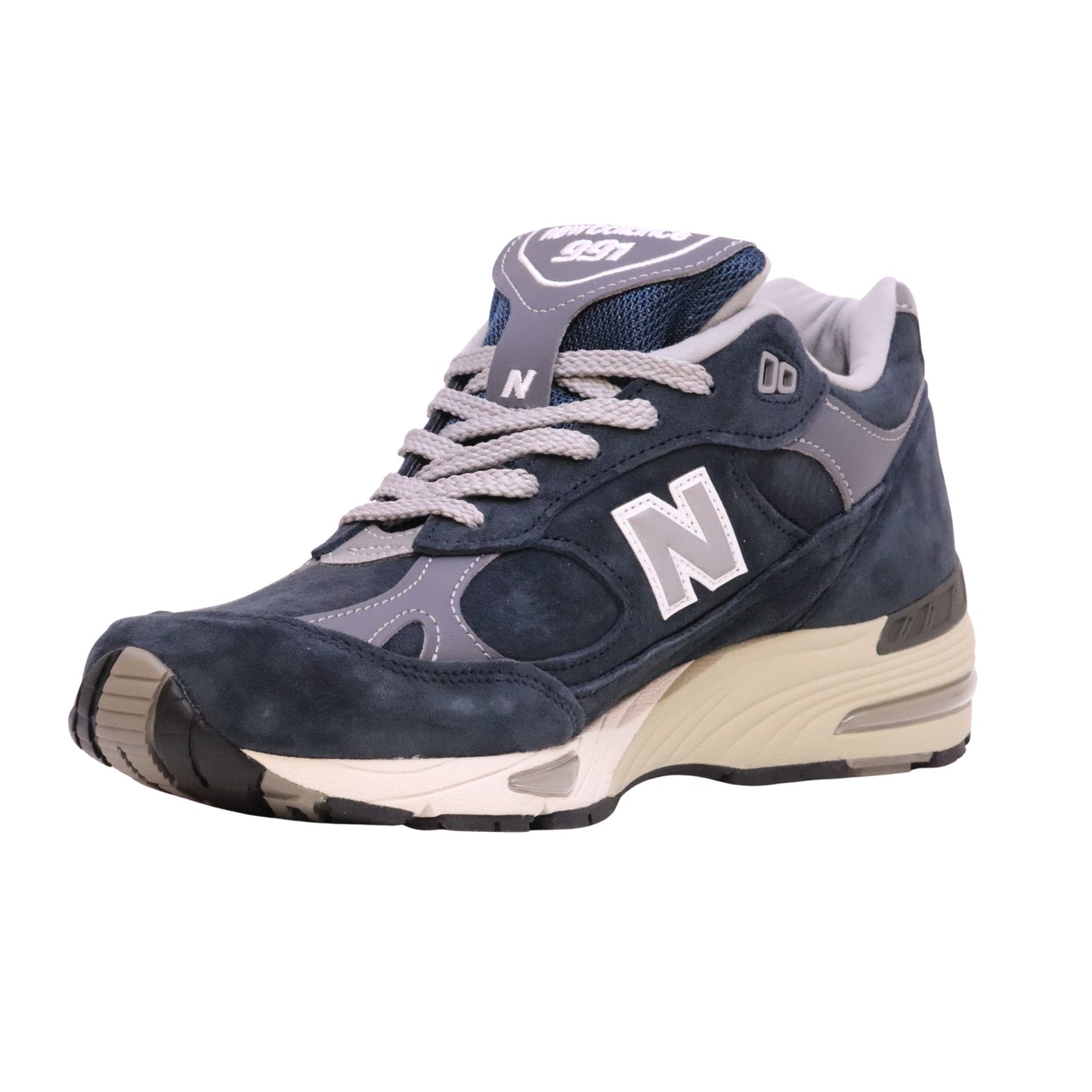 New Balance 991 M991PN1 sneaker uomo in camoscio navy Made in UK 