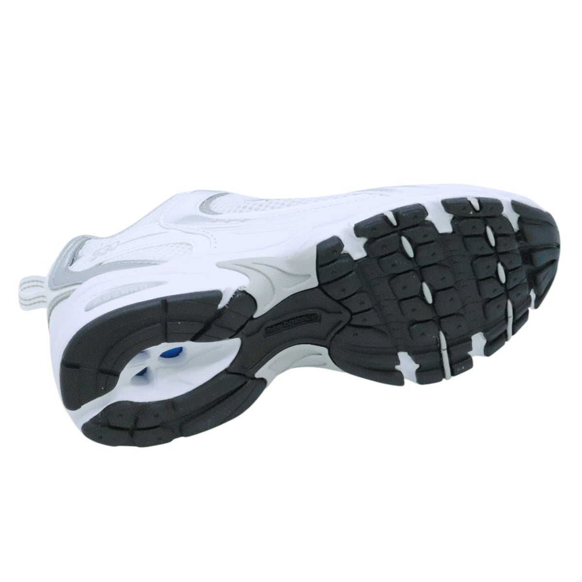 New Balance 530EMA White Silver sneaker donna in tessuto bianco e argento lifestyle 