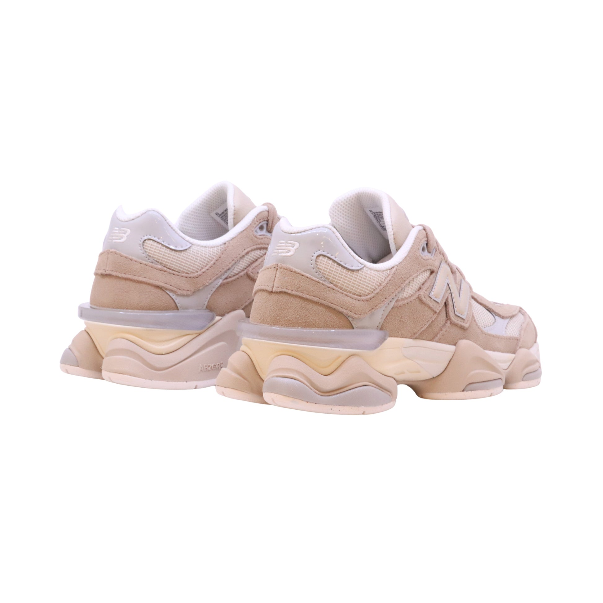 New Balance 9060 Driftwood Timberwolf sneaker donna in mesh e camoscio beige 