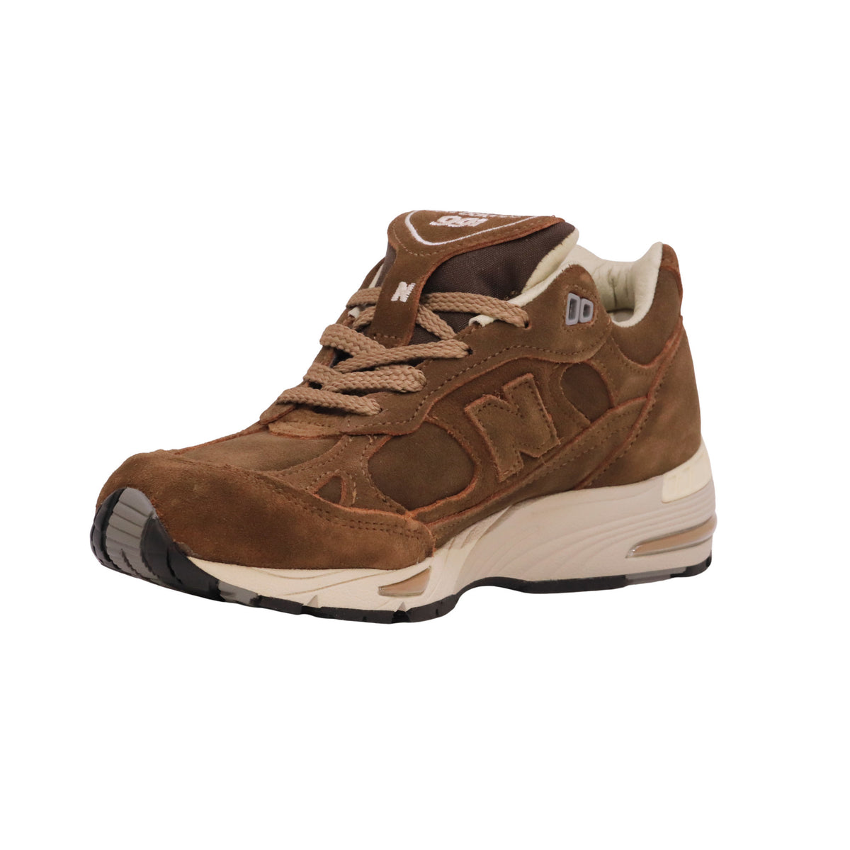 New Balance 991 W991BR1 Made in England sneaker donna in camoscio marrone Cocoa Castle Wall 
