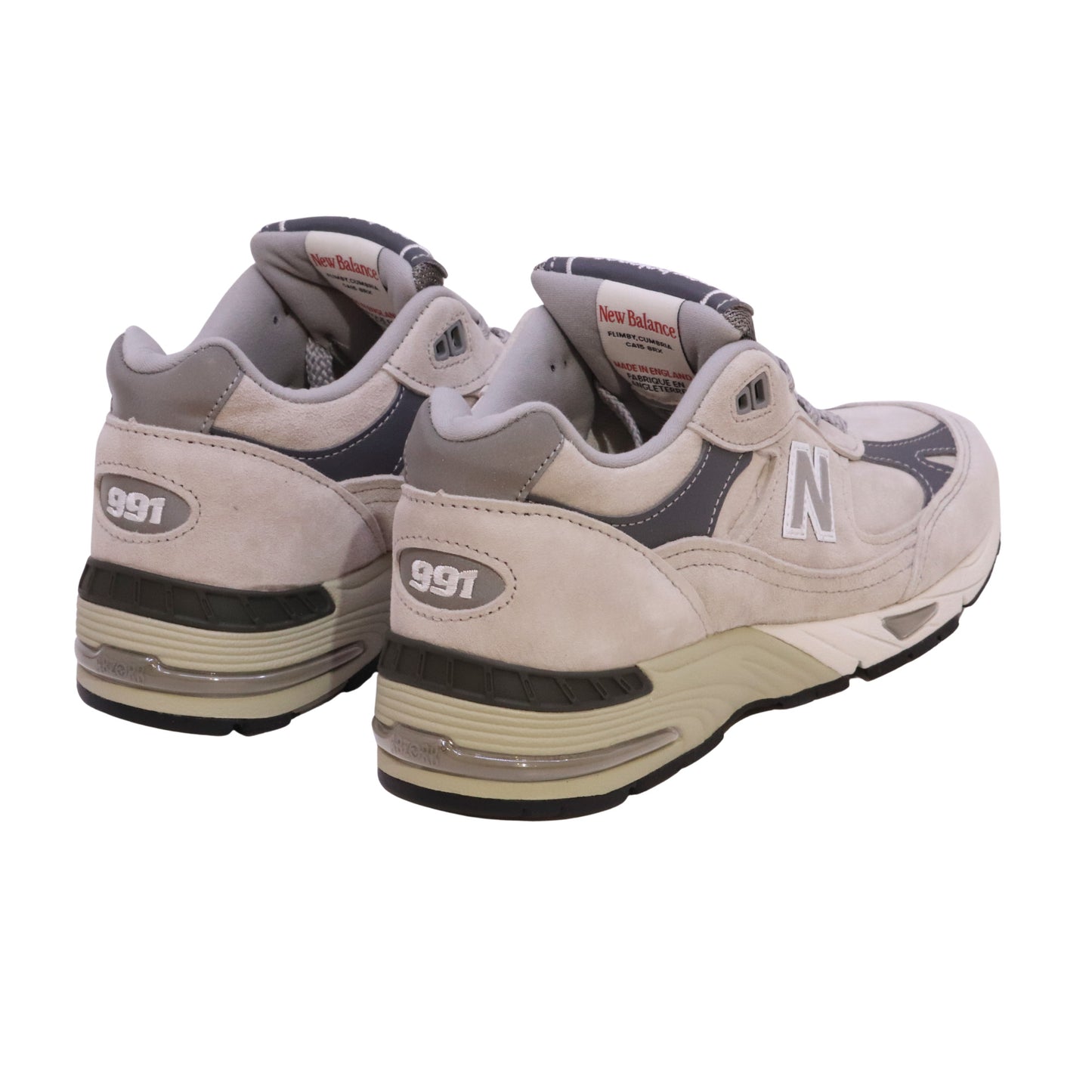 New Balance 991v1 W991PG1 sneaker donna in camoscio beige Made in UK 