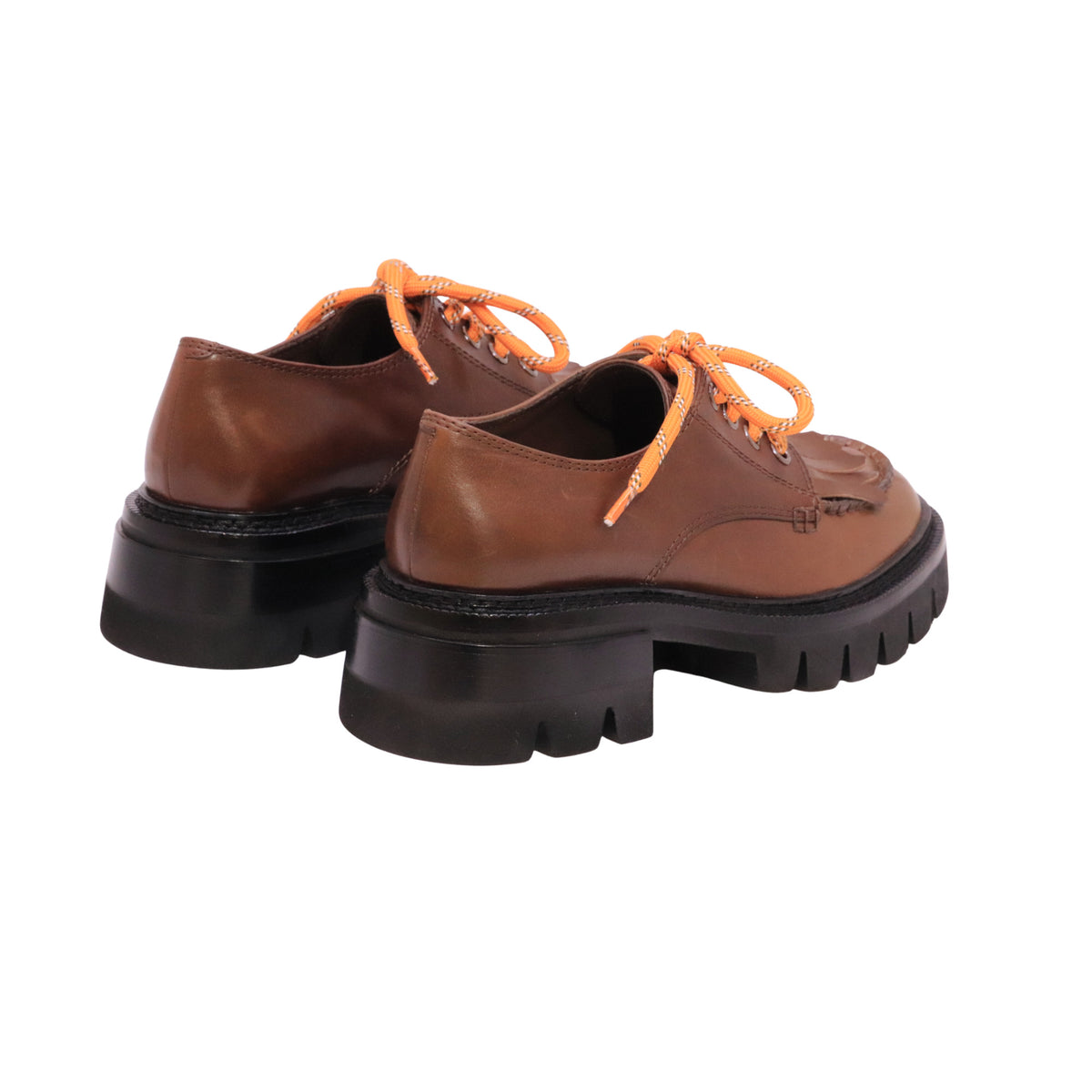 Paloma Barceló Alene Nappalux 32-1702 mocassino donna in pelle marrone Choco con suola carrarmato 
