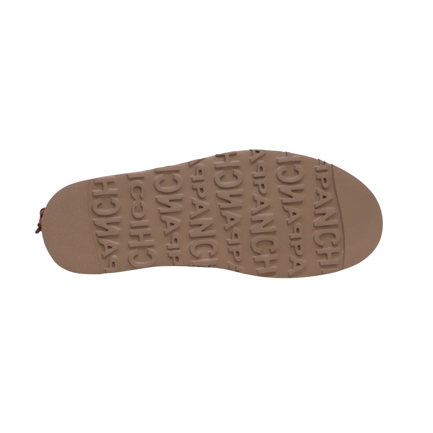 Panchic P001 Icon P001 polacchino donna in camoscio beige noce con lacci gialli 