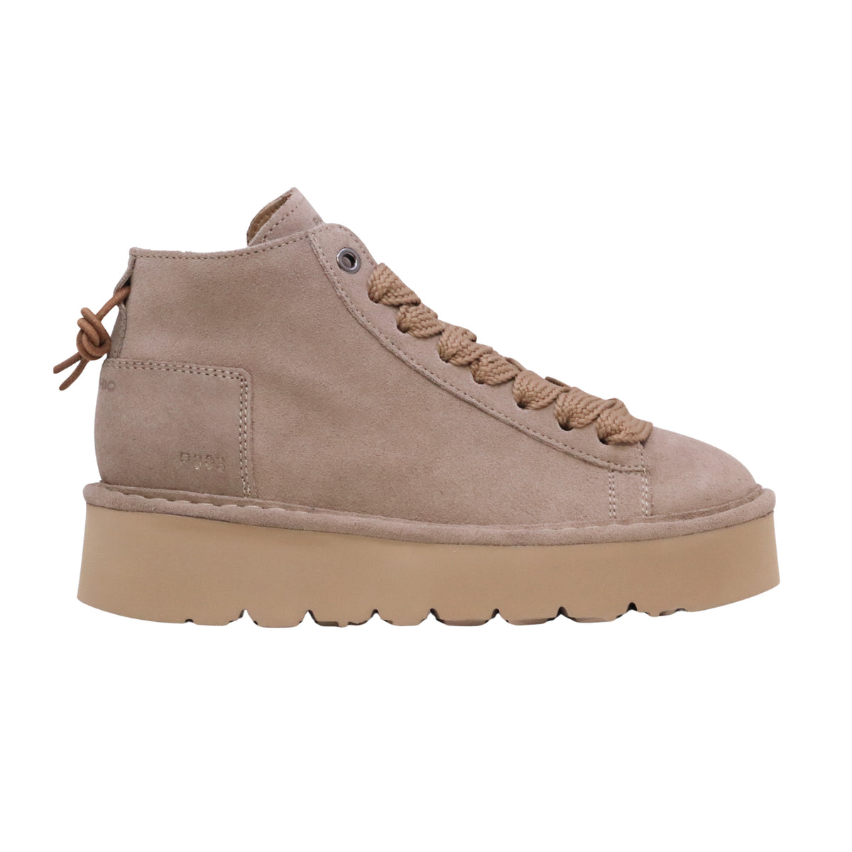 Panchic P003 Muse P003W029-0243D013 polacchino donna in camoscio noce con fodera calda 