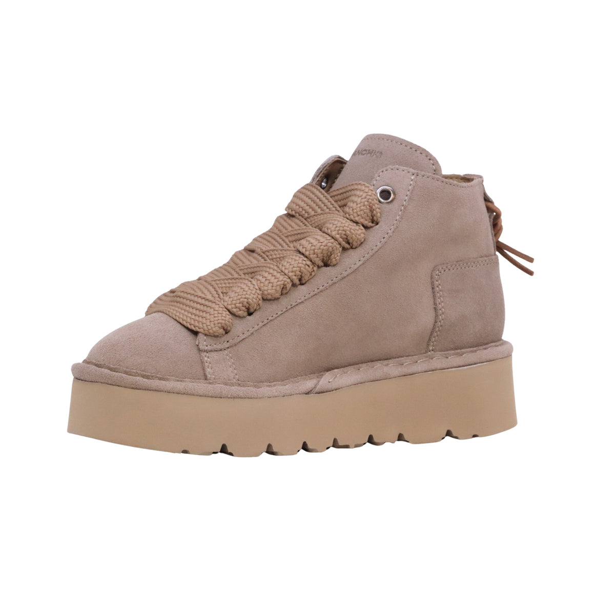 Panchic P003 Muse P003W029-0243D013 polacchino donna in camoscio noce con fodera calda 