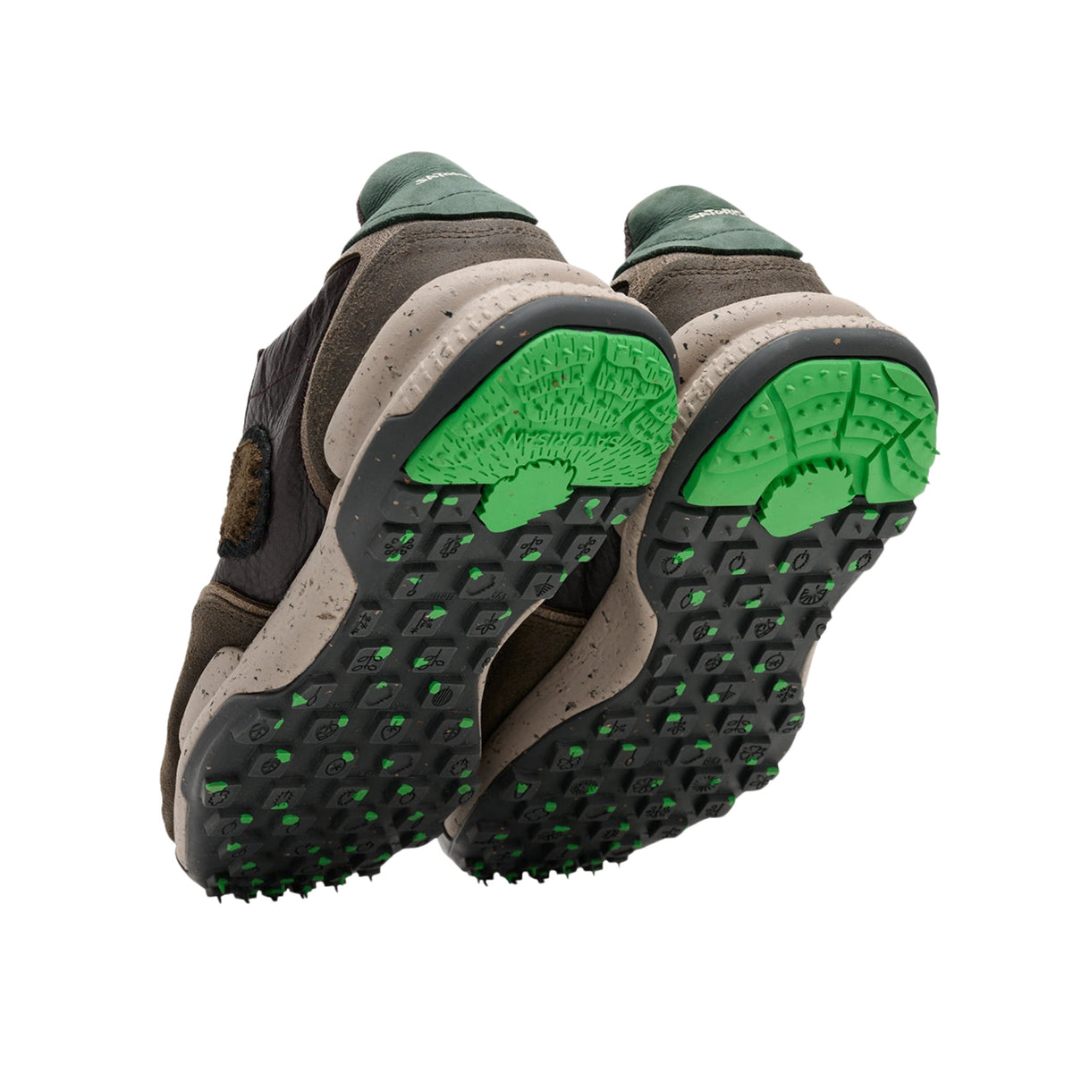 Satorisan Chacrona Premium EVO Snuff sneaker uomo in pelle e camoscio marrone 