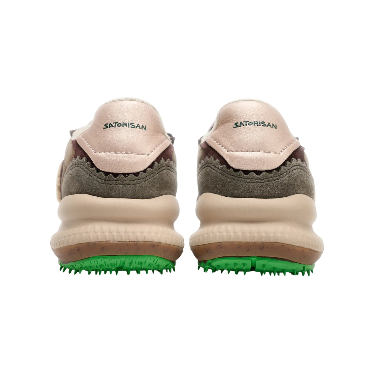 Satorisan Chacrona Premium EVO Camel sneaker donna in pelle e camoscio 
