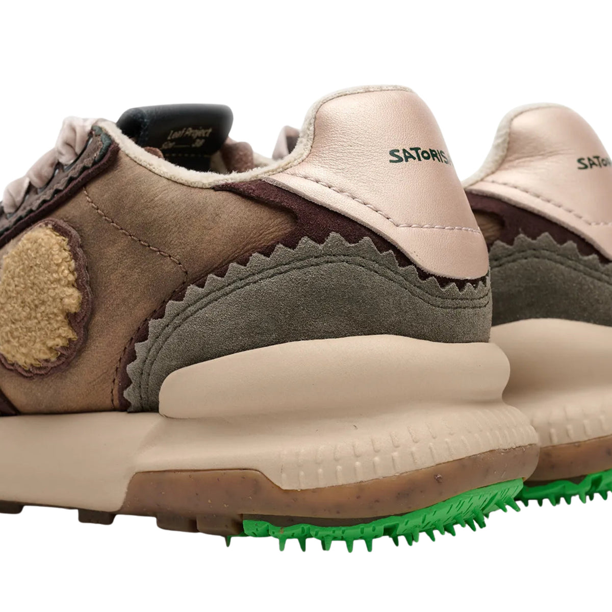 Satorisan Chacrona Premium EVO Camel sneaker donna in pelle e camoscio 