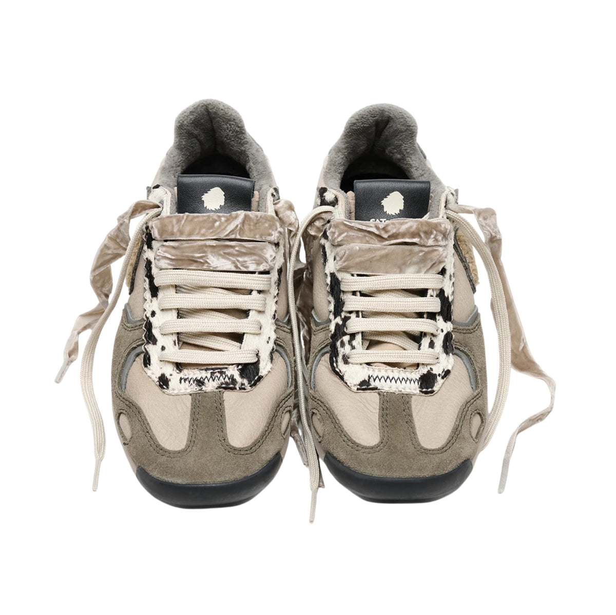 Satorisan Chacrona Premium EVO Tech Tender sneaker donna in pelle e camoscio animalier 