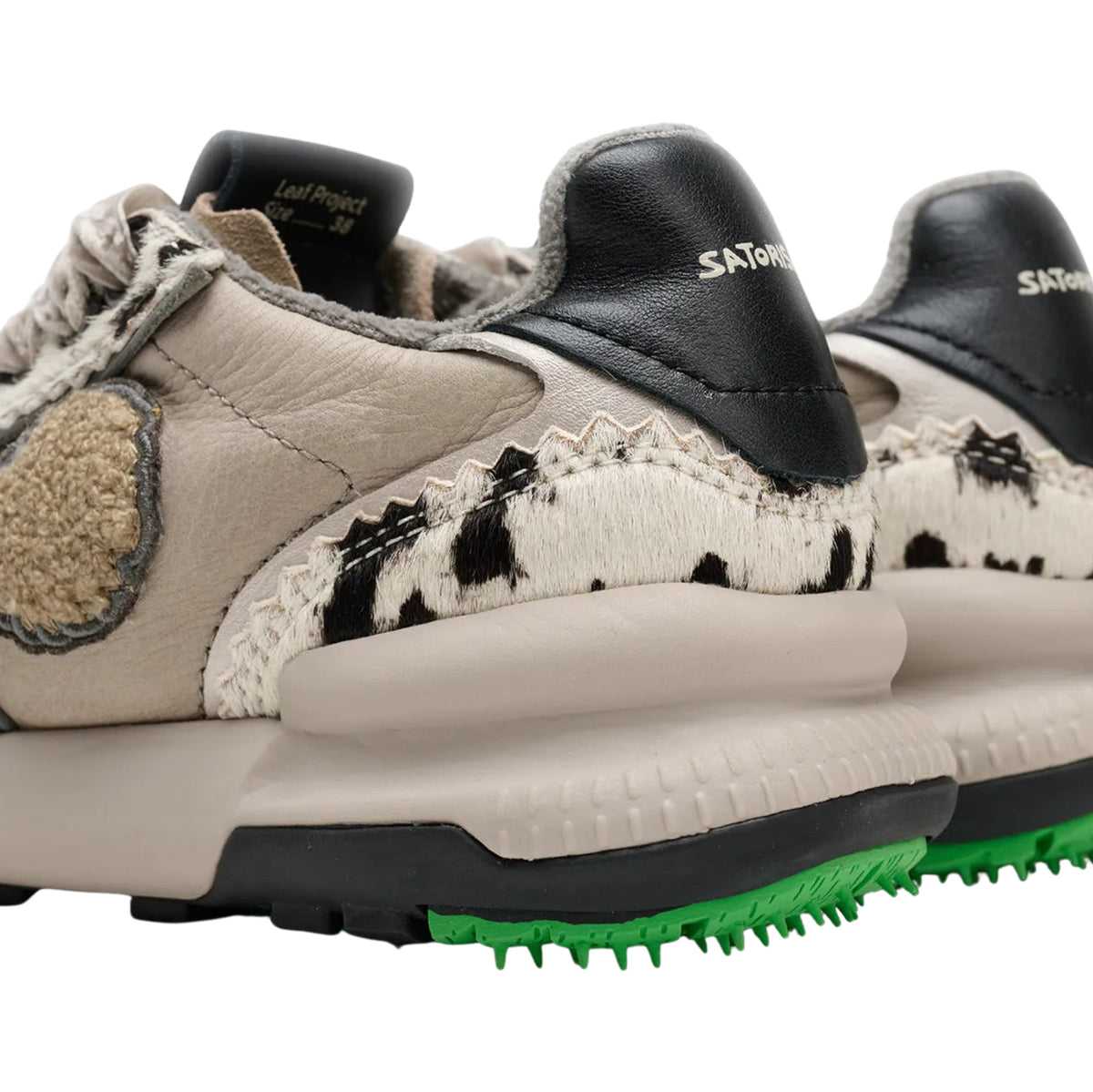 Satorisan Chacrona Premium EVO Tech Tender sneaker donna in pelle e camoscio animalier 