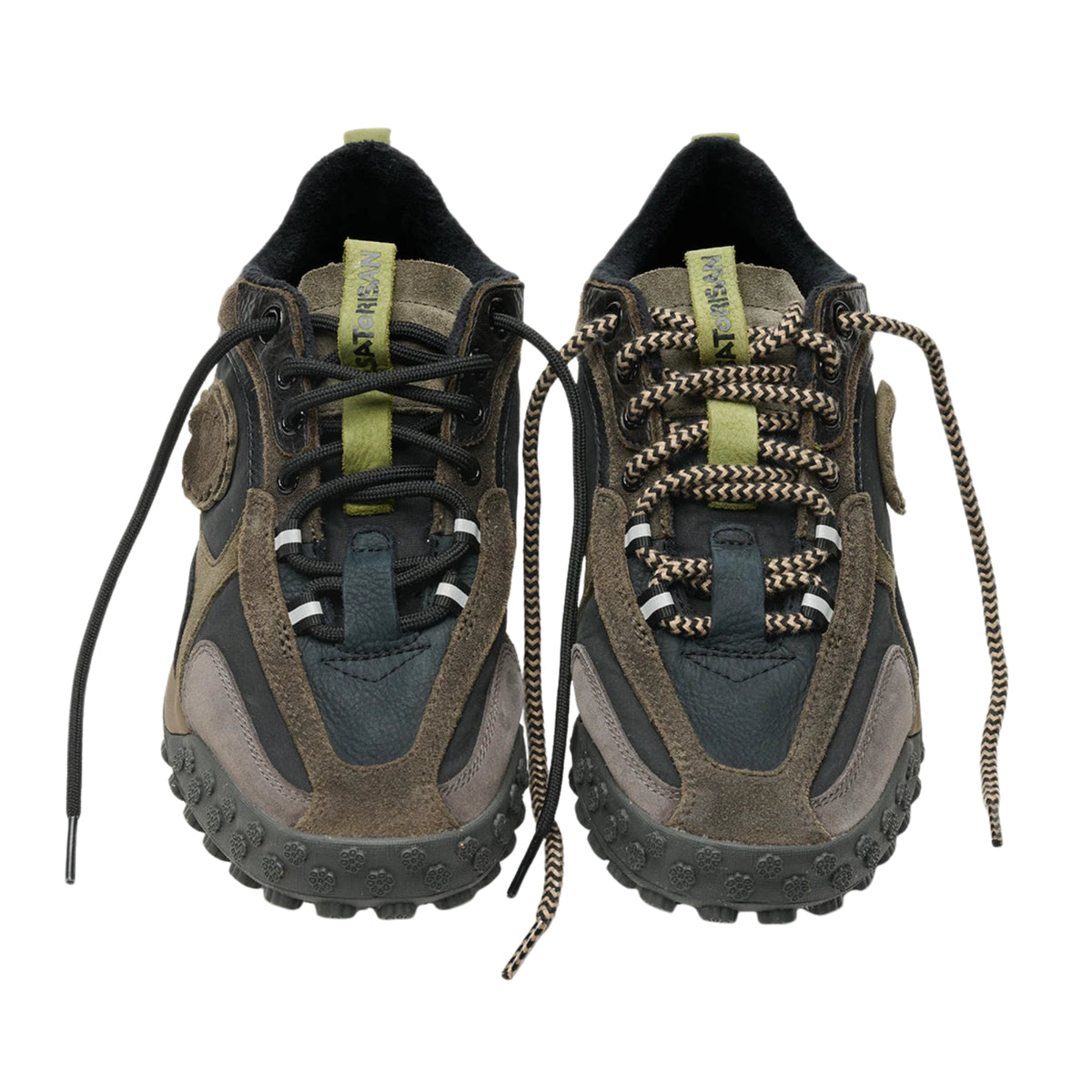 Satorisan Jagube Origin Black Quartz sneaker uomo in pelle e tessuto tecnico 