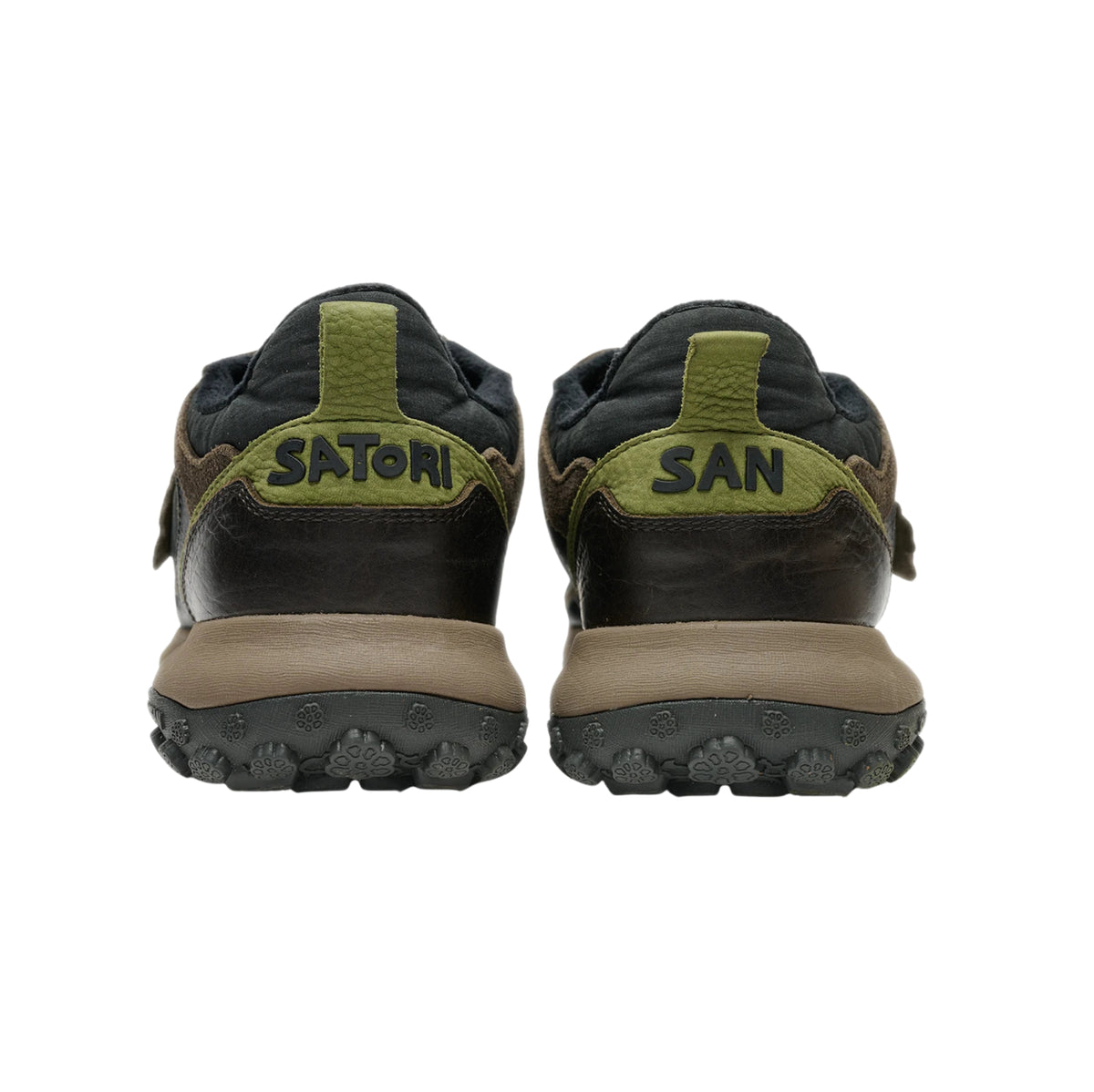 Satorisan Jagube Origin Black Quartz sneaker uomo in pelle e tessuto tecnico 