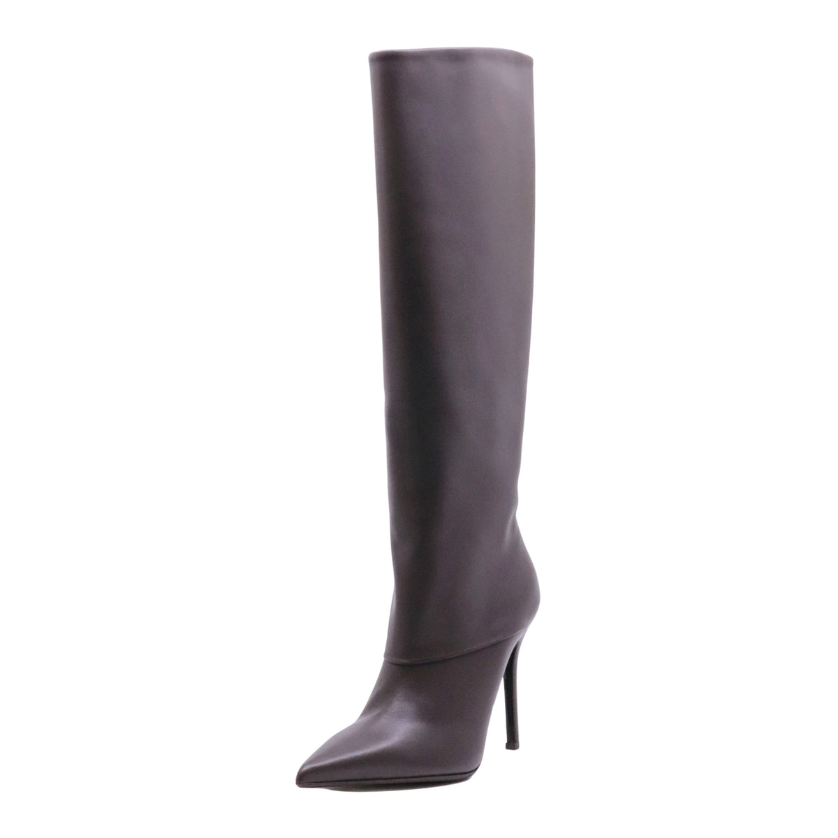 Sergio Levantesi Layla67 Tryde stivale donna in pelle marrone Ebano con tacco 10 cm 