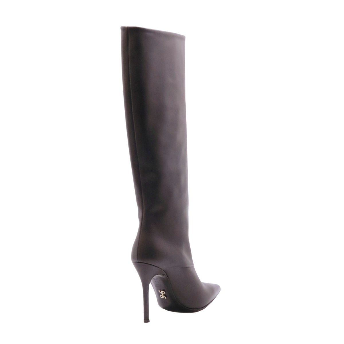 Sergio Levantesi Layla67 Tryde stivale donna in pelle marrone Ebano con tacco 10 cm 