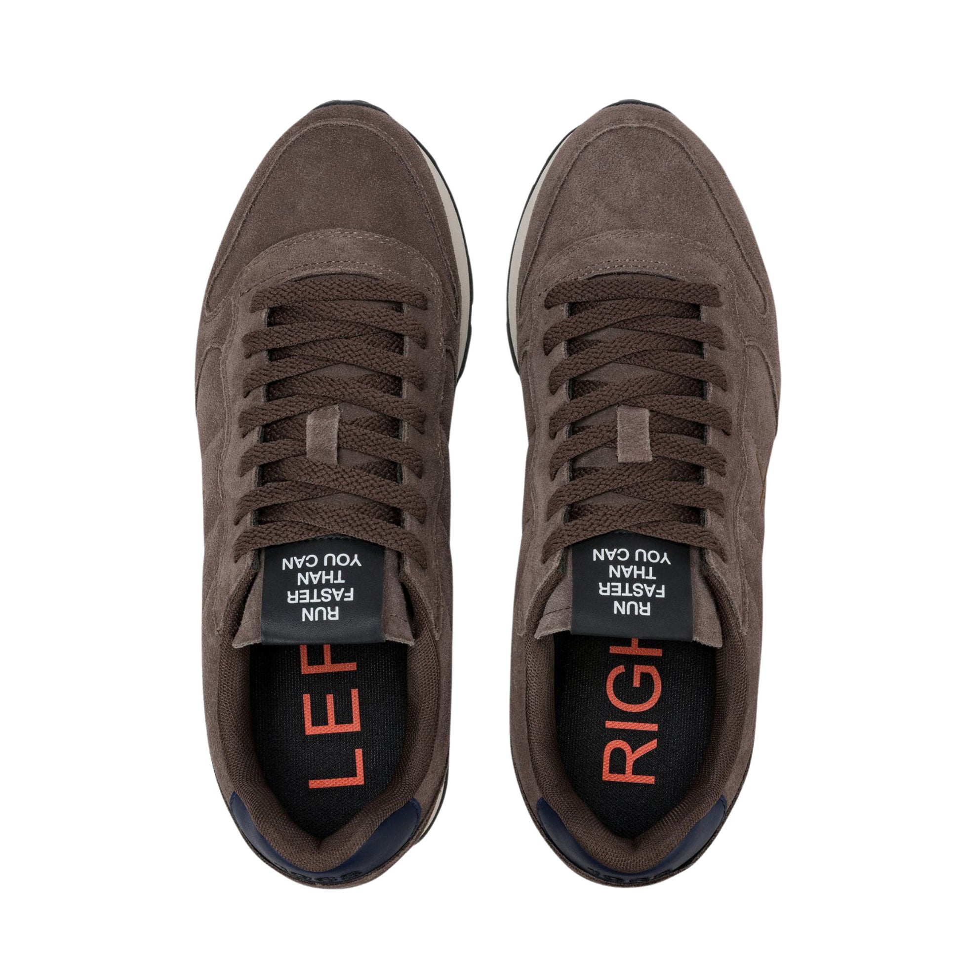 SUN68 Tom Z46106-08 sneaker uomo in camoscio marrone 