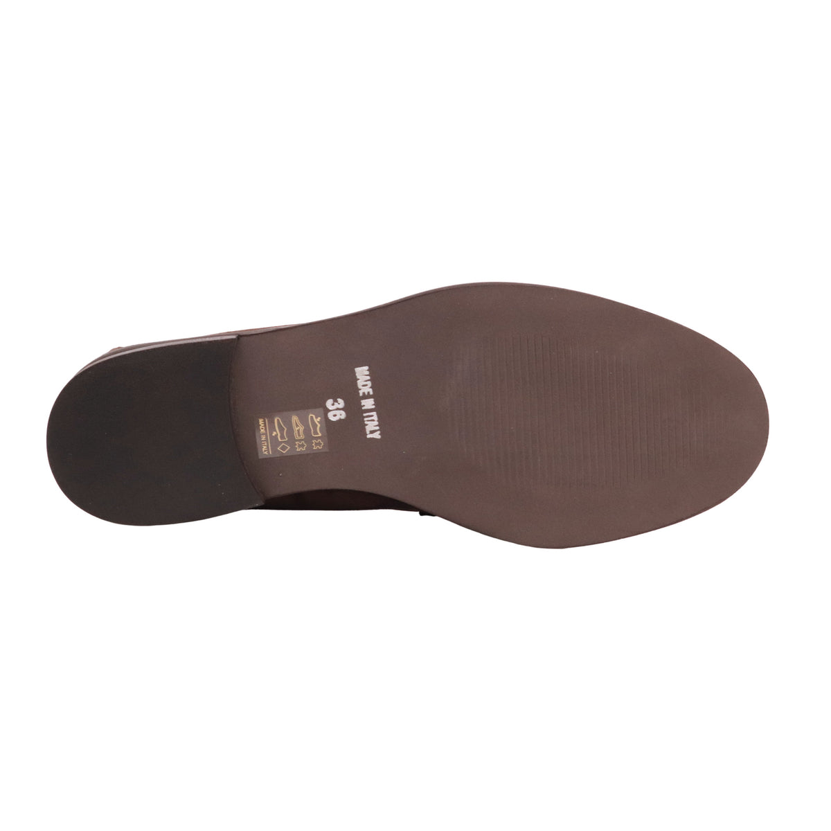 The Seller FW901 Tequila Testa di Moro mocassino donna in camoscio marrone Made in Italy 