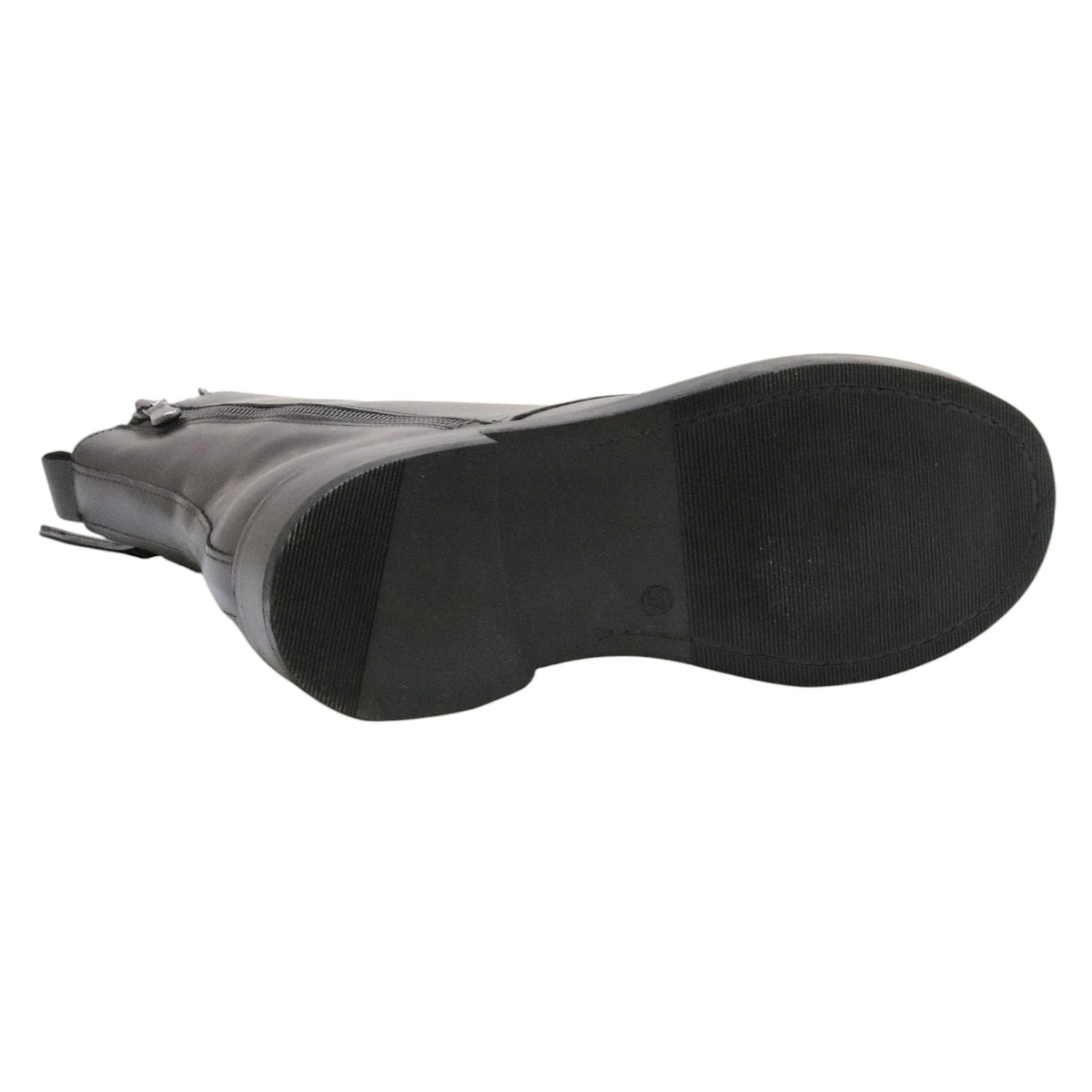 The Seller MW548 stivaletto donna in pelle nera 