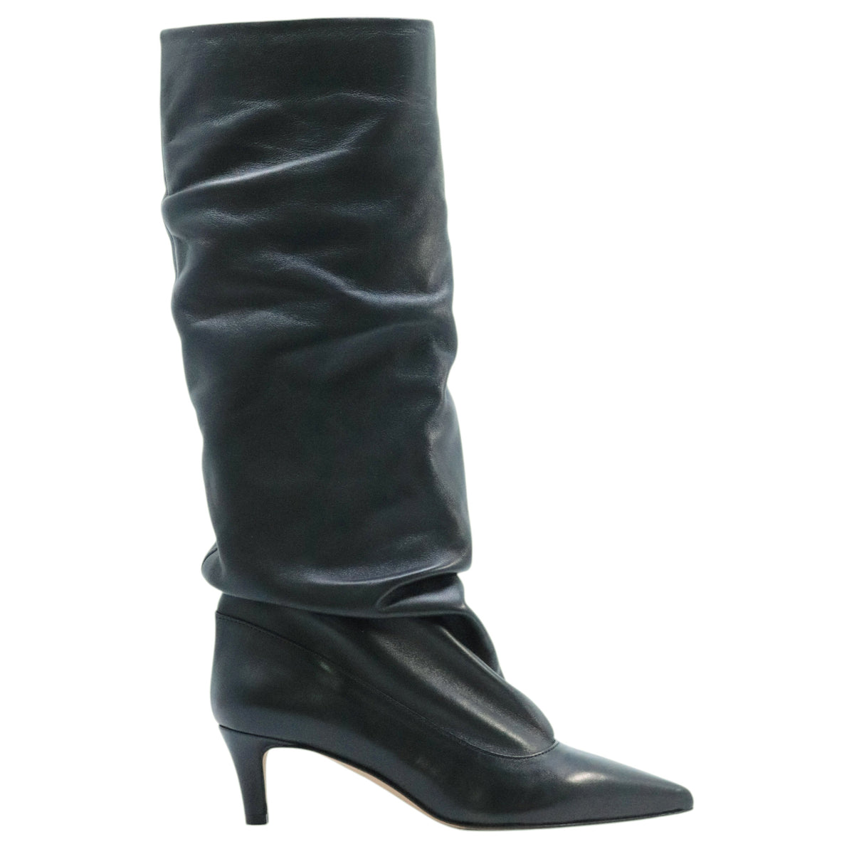 The Seller se2031 stivale donna in pelle nera 