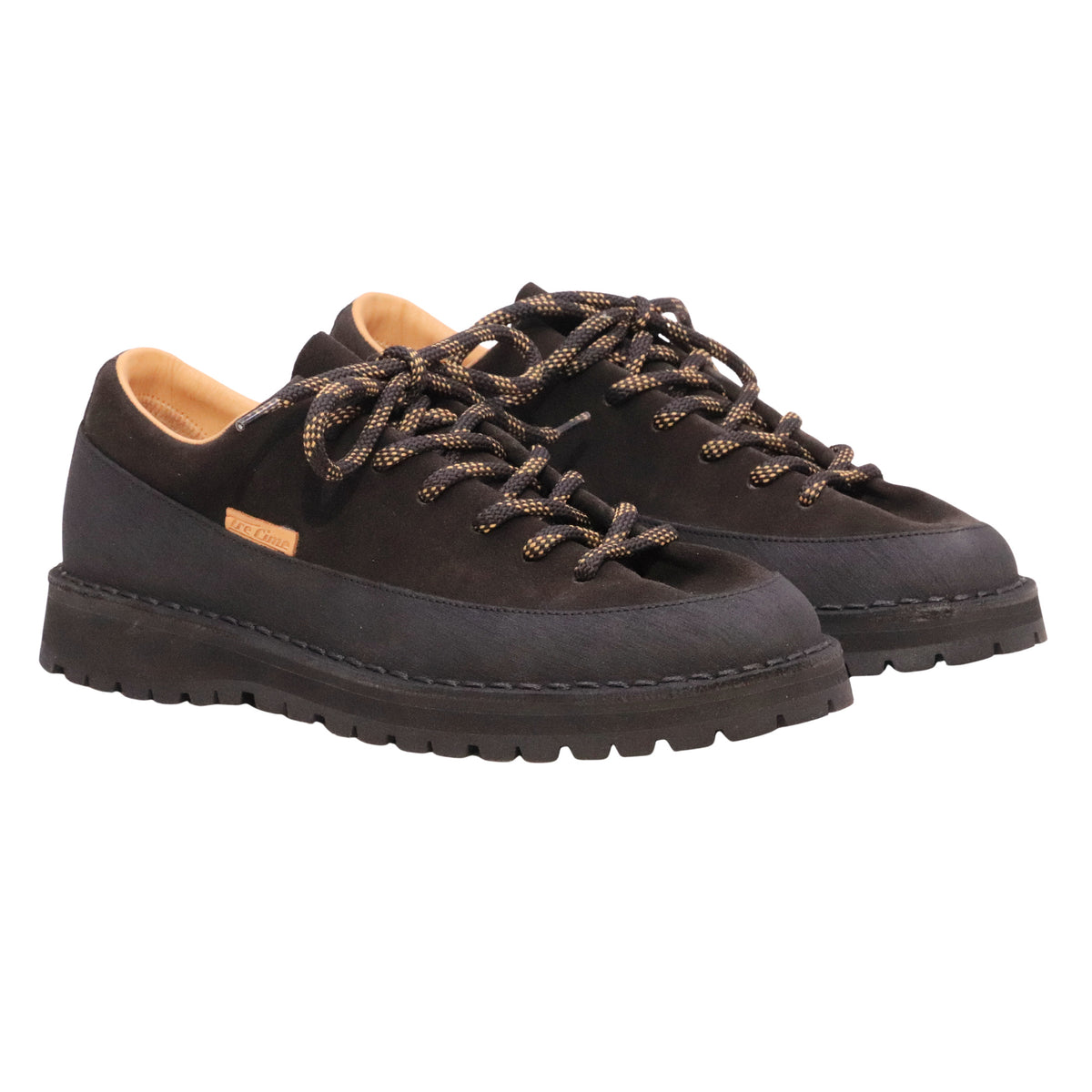 Tre Cime Shoes Fimon T150 sneakers uomo in camoscio marrone Coffee con suola Vibram 