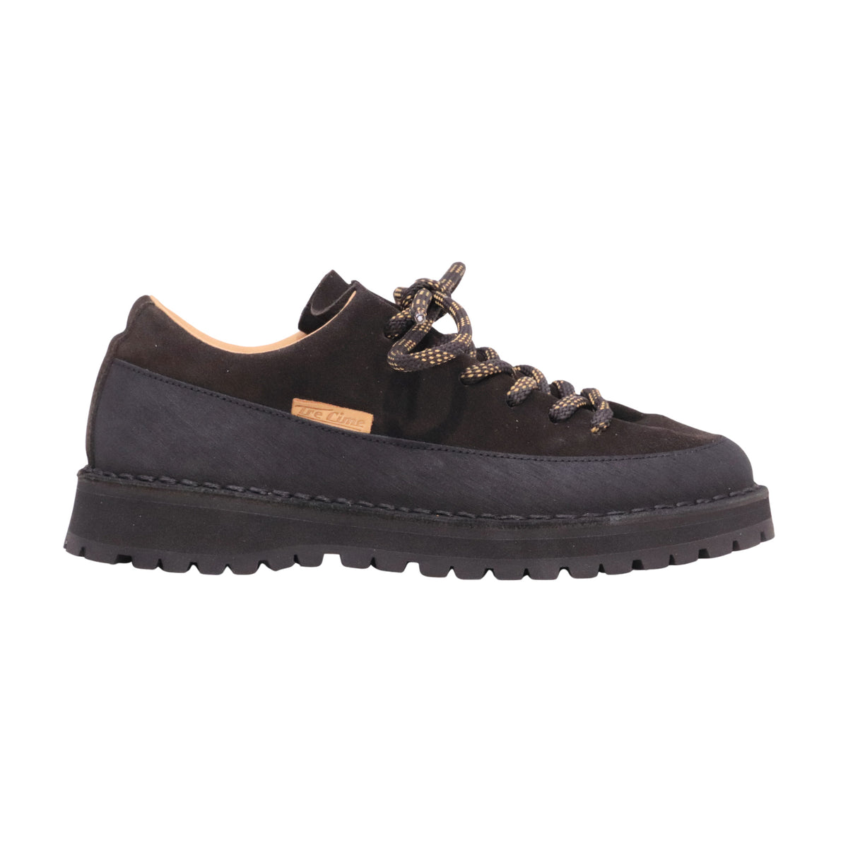 Tre Cime Shoes Fimon T150 sneakers donna in camoscio marrone Coffee con suola Vibram Made in Italy 