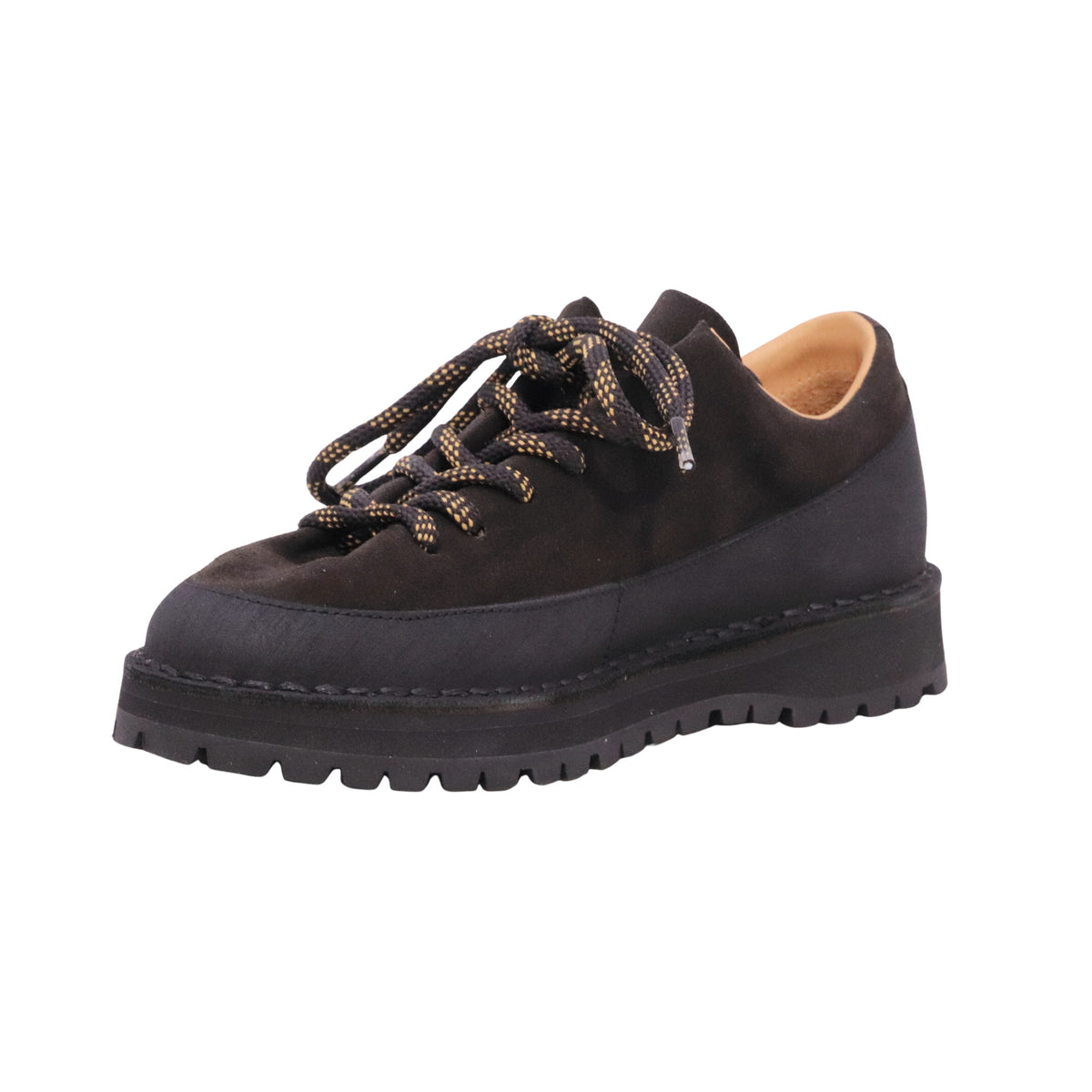 Tre Cime Shoes Fimon T150 sneakers donna in camoscio marrone Coffee con suola Vibram Made in Italy 