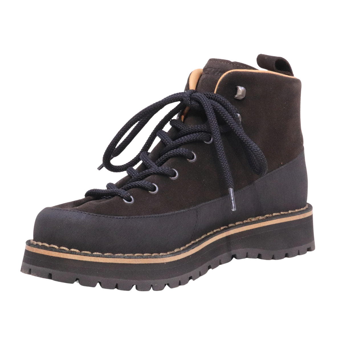 Tre Cime Shoes Fimon Mid T160 scarponcino uomo in camoscio marrone Coffee con suola Vibram 