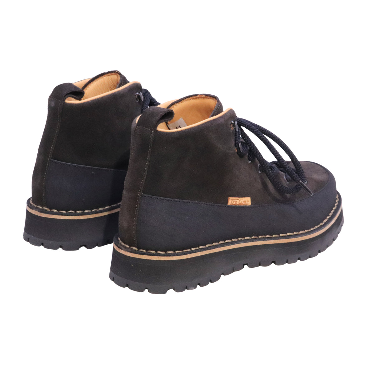 Tre Cime Shoes Fimon Mid T160 scarponcino uomo in camoscio marrone Coffee con suola Vibram 